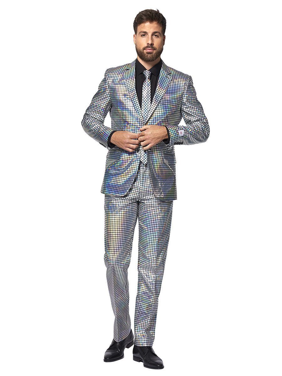 Opposuits Anzug Discoballer Kostüm Anzug -