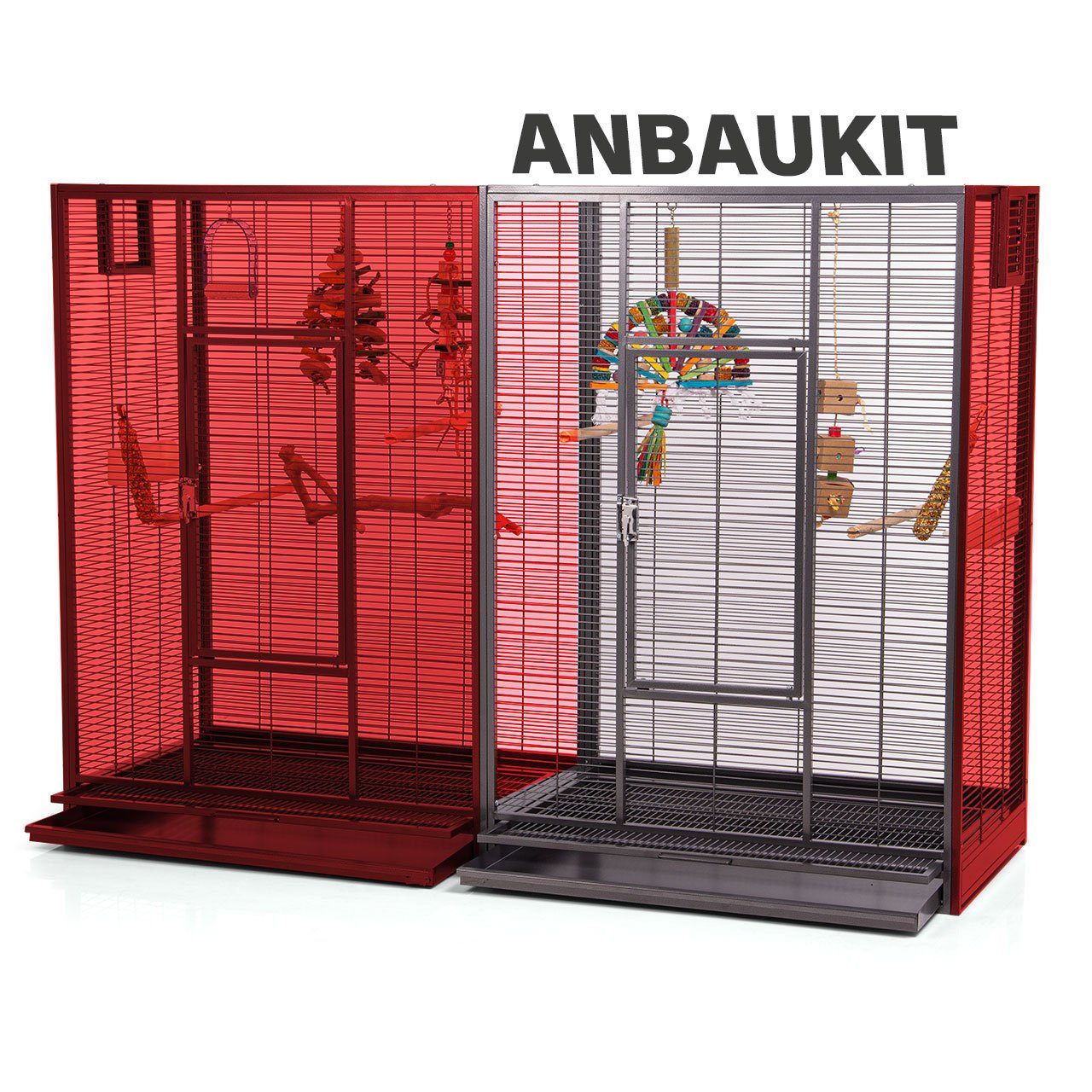 Montana Cages Vogelkäfig Anbaukit für Vogelvoliere