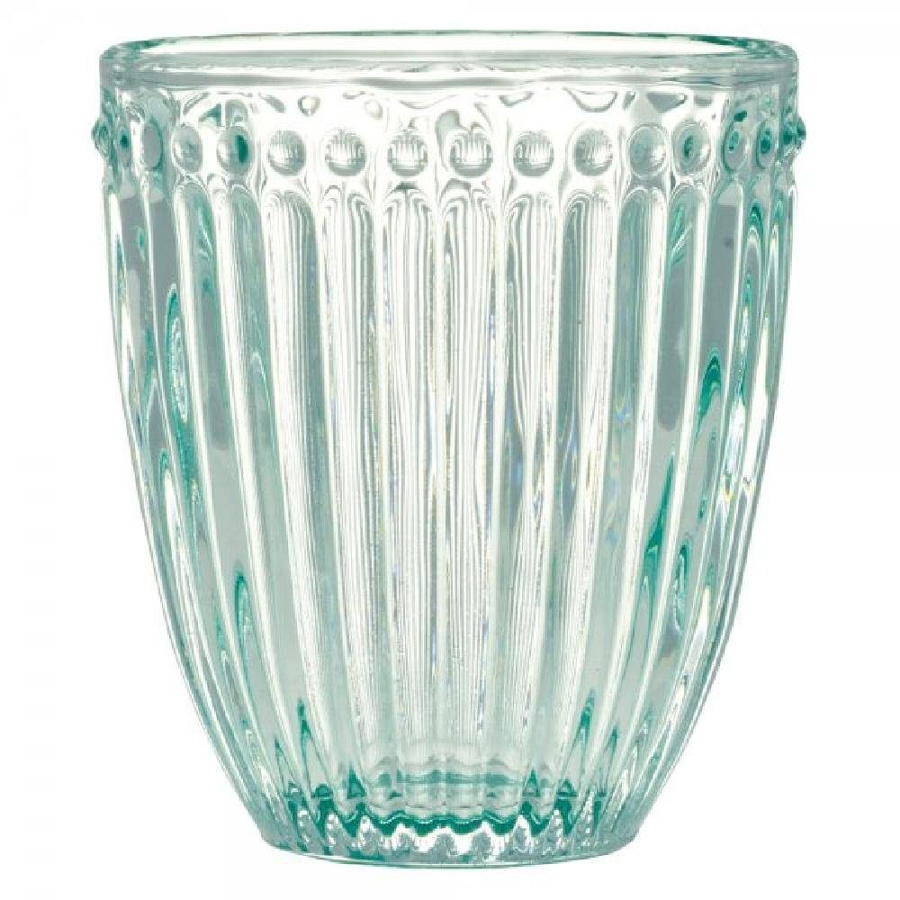 Greengate Leerglas Wasserglas Alice Cool Mint