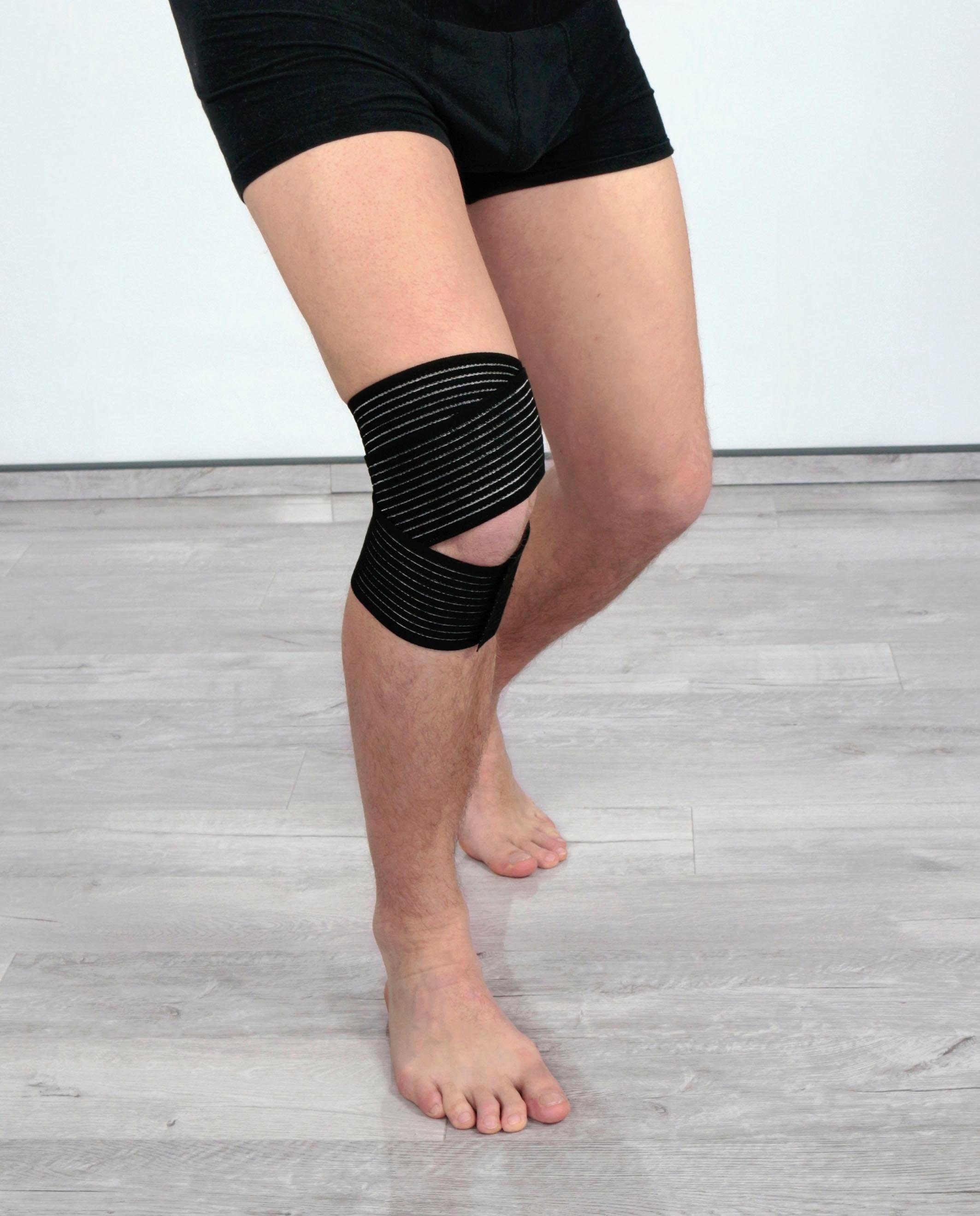 Hydas Kniebandage Multifunktionsgelenkbandage mit Anti-Rutsch Beschichtung,