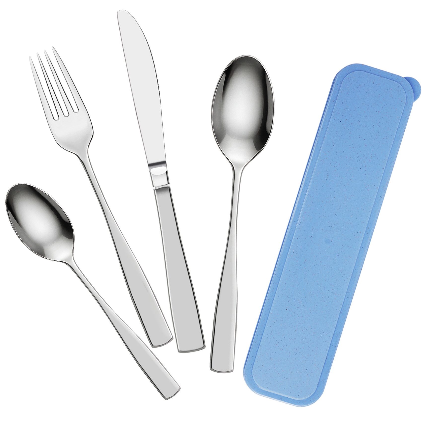 ElitVita Besteck-Set Camping Besteck, 5 Stück