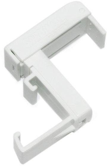 GARDINIA Sichtschutzbefestigung Klemmträger, Kunststoff, Jalousien, (2-tlg),