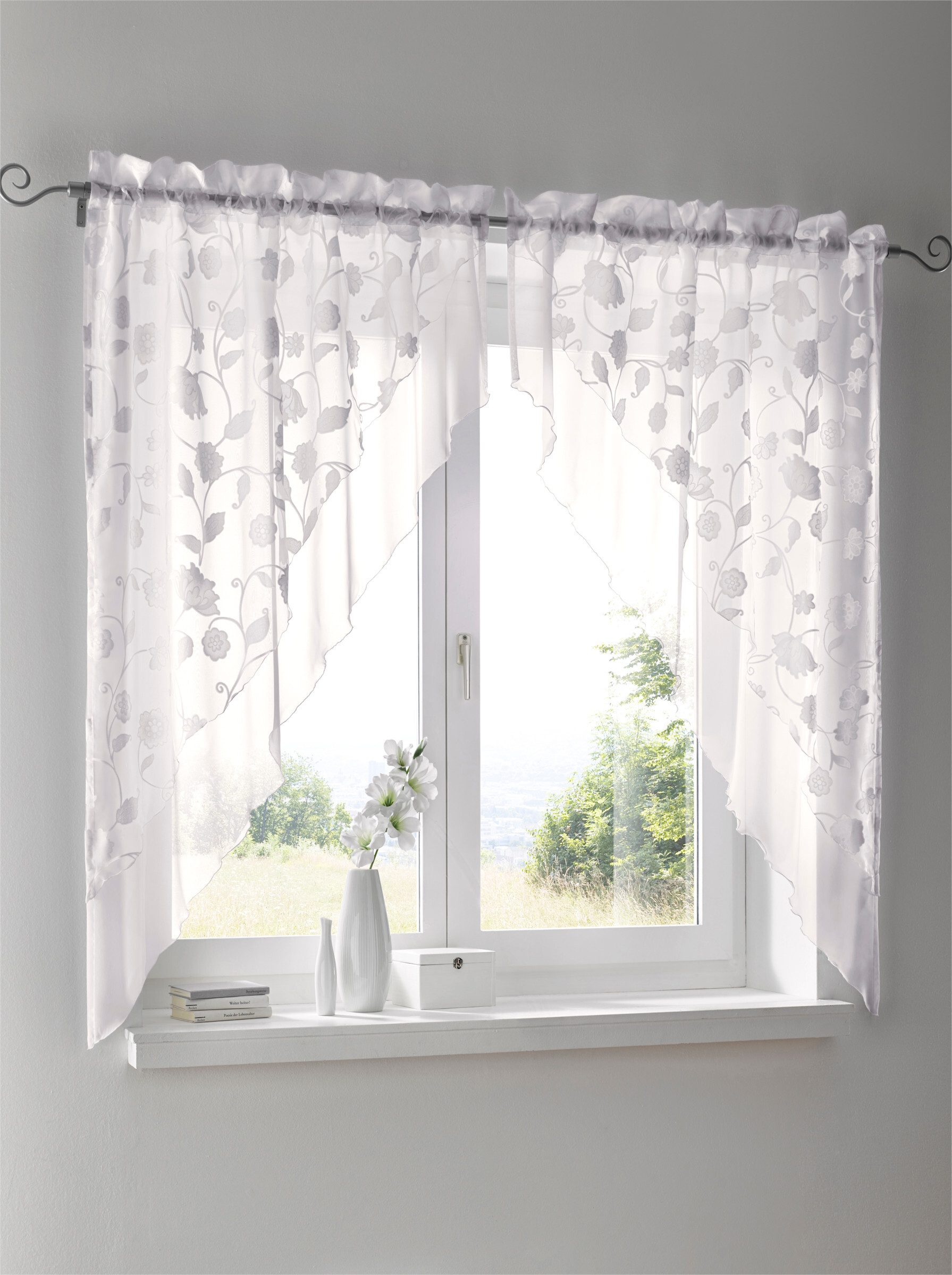 heine Gardine Gardine, Stangendurchzug (2 St),