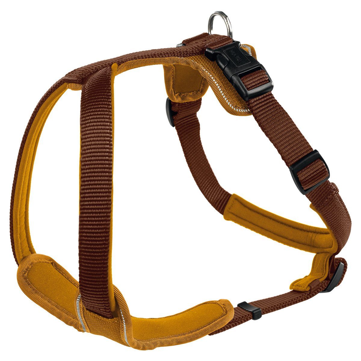 Hunter Tierbedarf Hunde-Geschirr Geschirr Neopren braun/caramel
