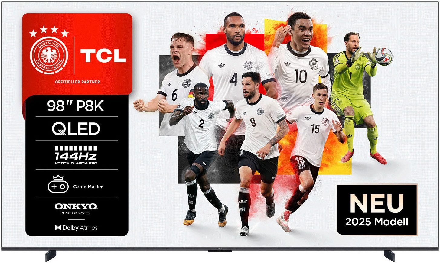 TCL 98P81KX7 QLED-Fernseher (248 cm/98 Zoll,