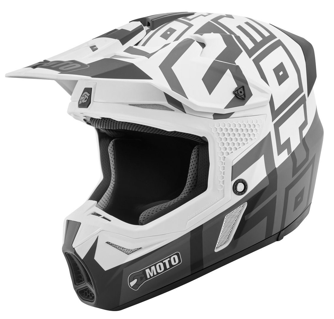 FC-Moto Motocrosshelm Merkur Flex Motocross Helm,