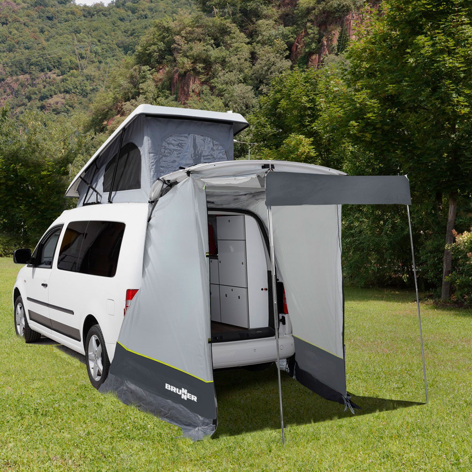 BRUNNER Vorzelt Heckzelt Pilote Caddy Mini