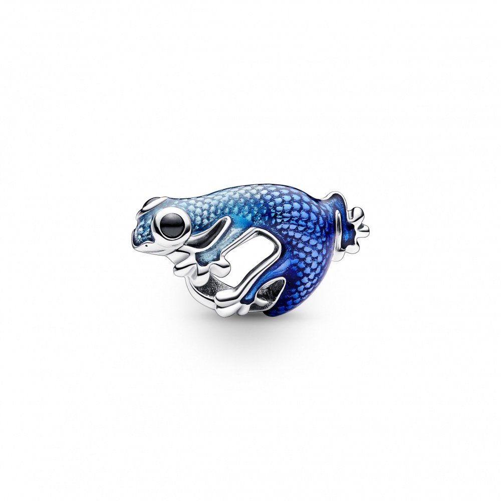 Pandora Charm-Einhänger Pandora Metallic-Blaues Gecko Charm