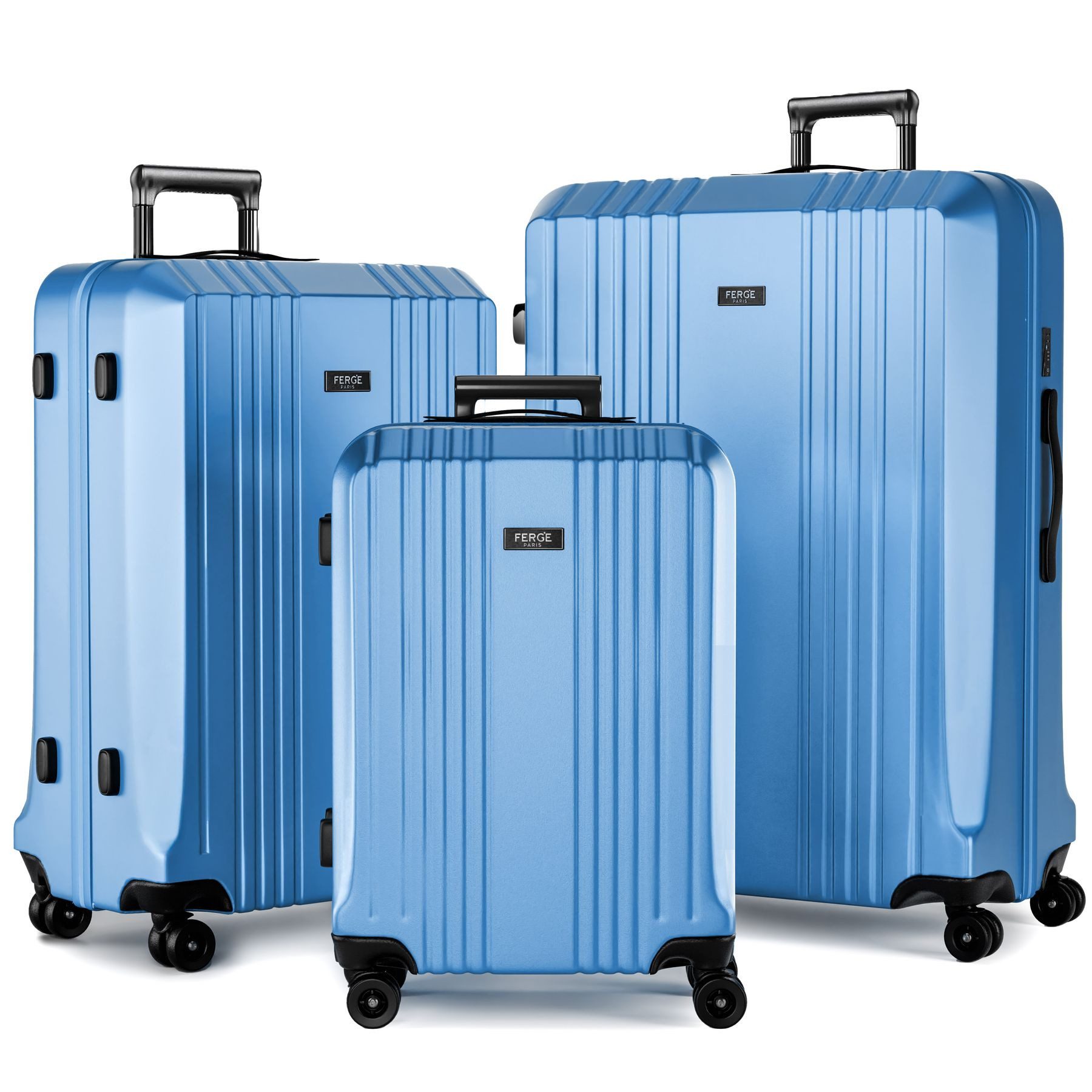 FERGÉ Kofferset 3 teilig Hartschale Cannes,