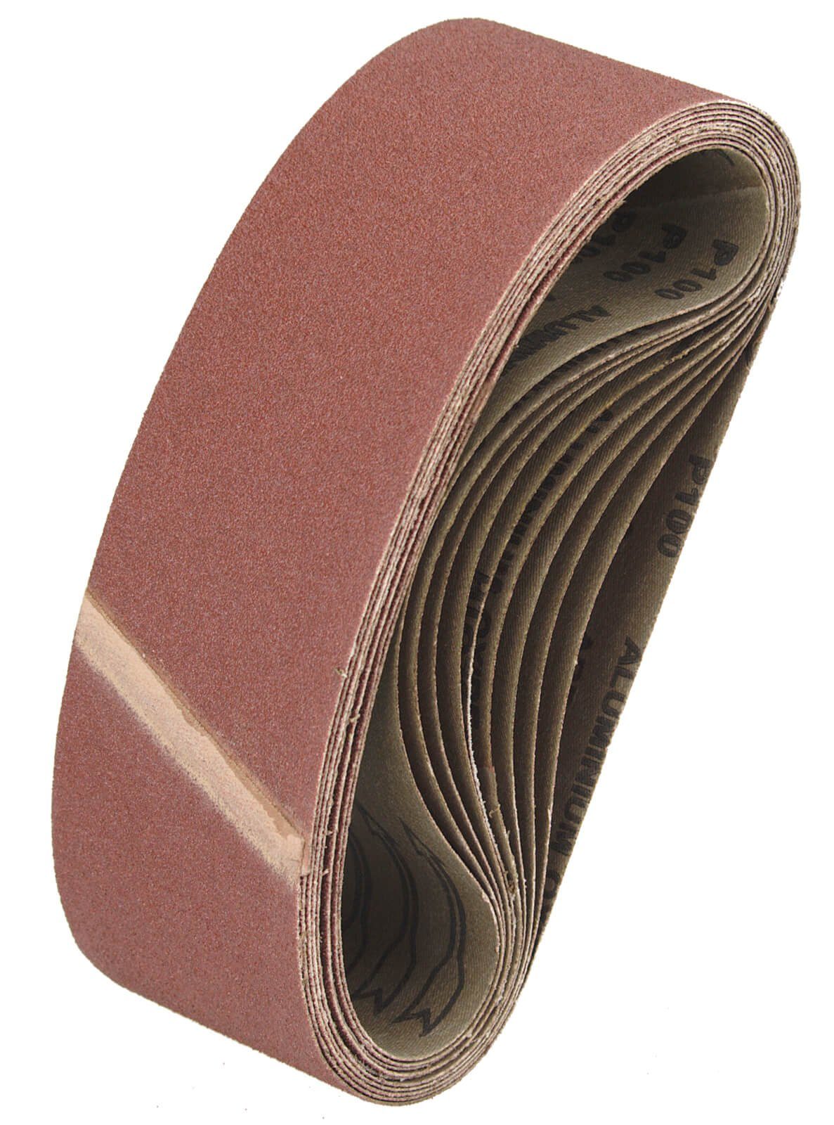 Eckra Schleifscheibe 10 Schleifbänder 75x533mm Korn