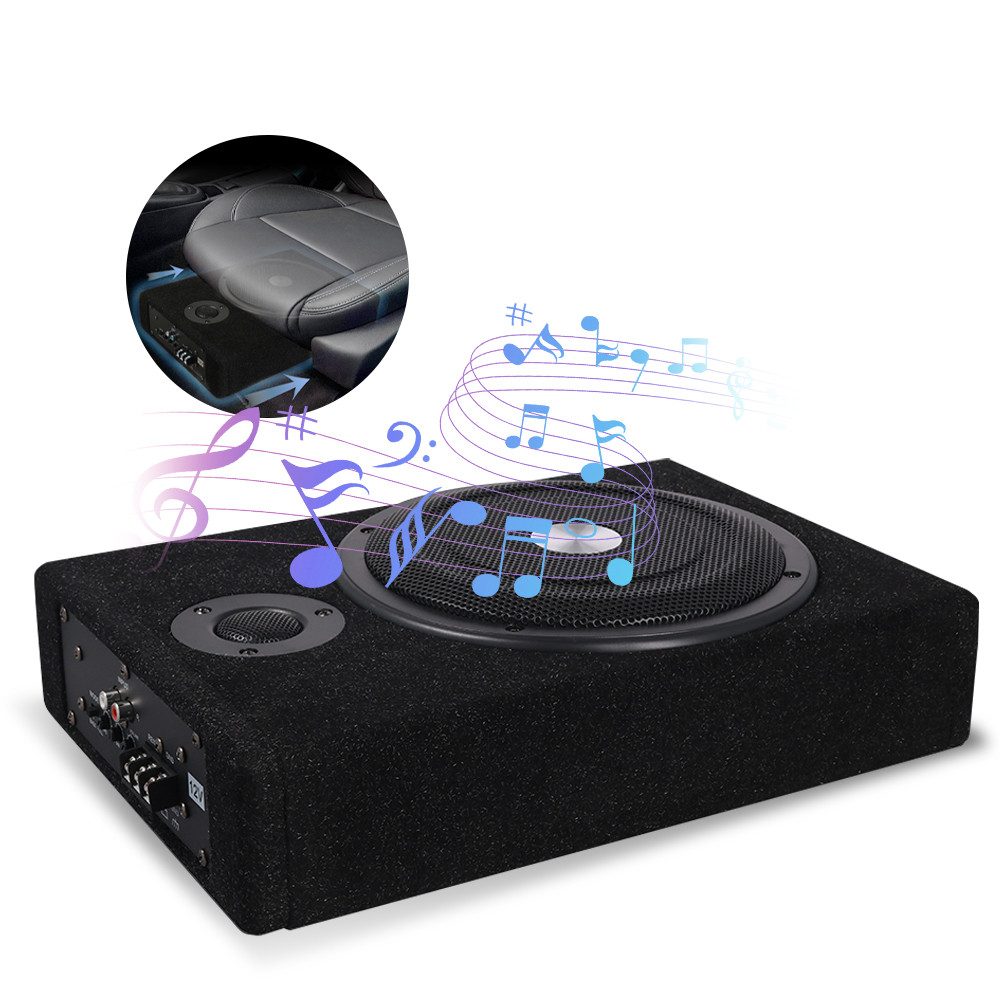Hikity Auto-Subwoofer Ultraflacher Subwoofer 8 Zoll