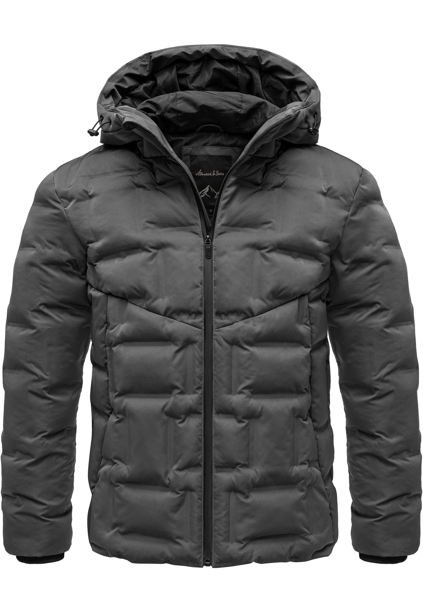 Amaci&Sons Winterjacke CORBIN Winterjacke Herren Gefütterte