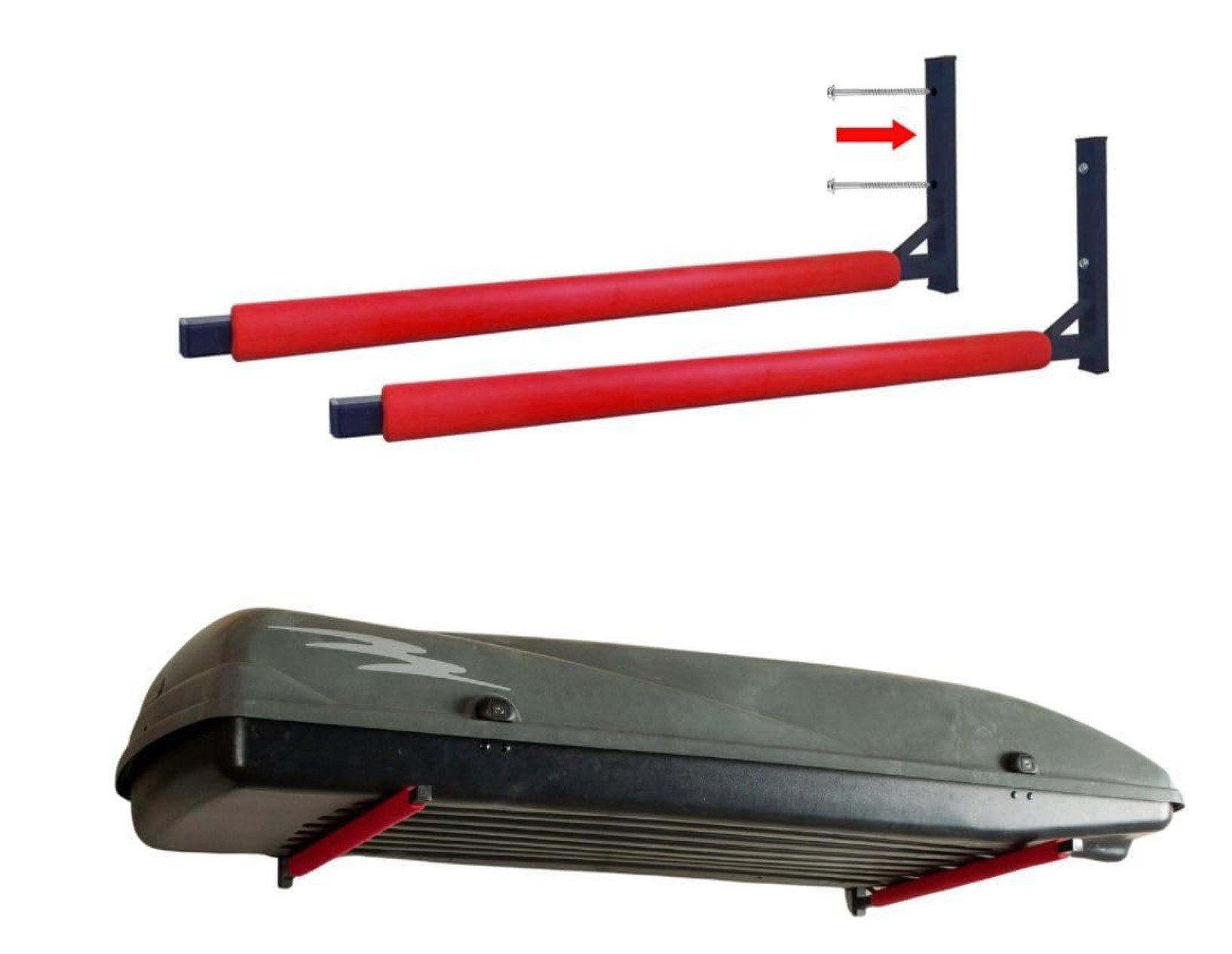 Pallit Dachbox-Halterung BRACKET-M Wandhalterung für Dachboxen,