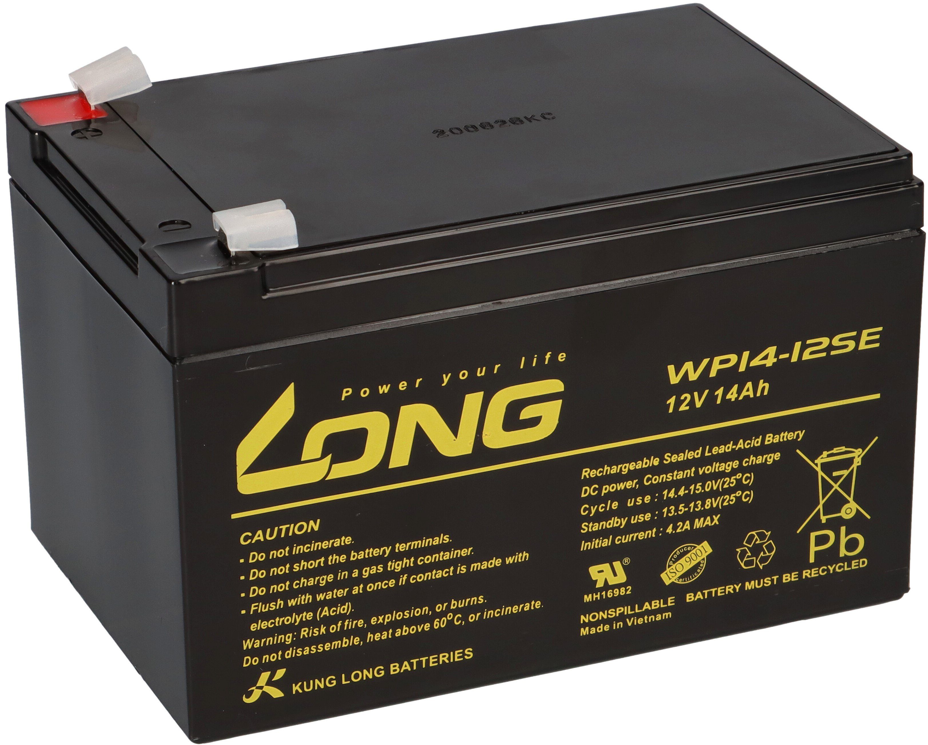 Kung Long Elektro-Roller-Scooter Batterie Akku 12V
