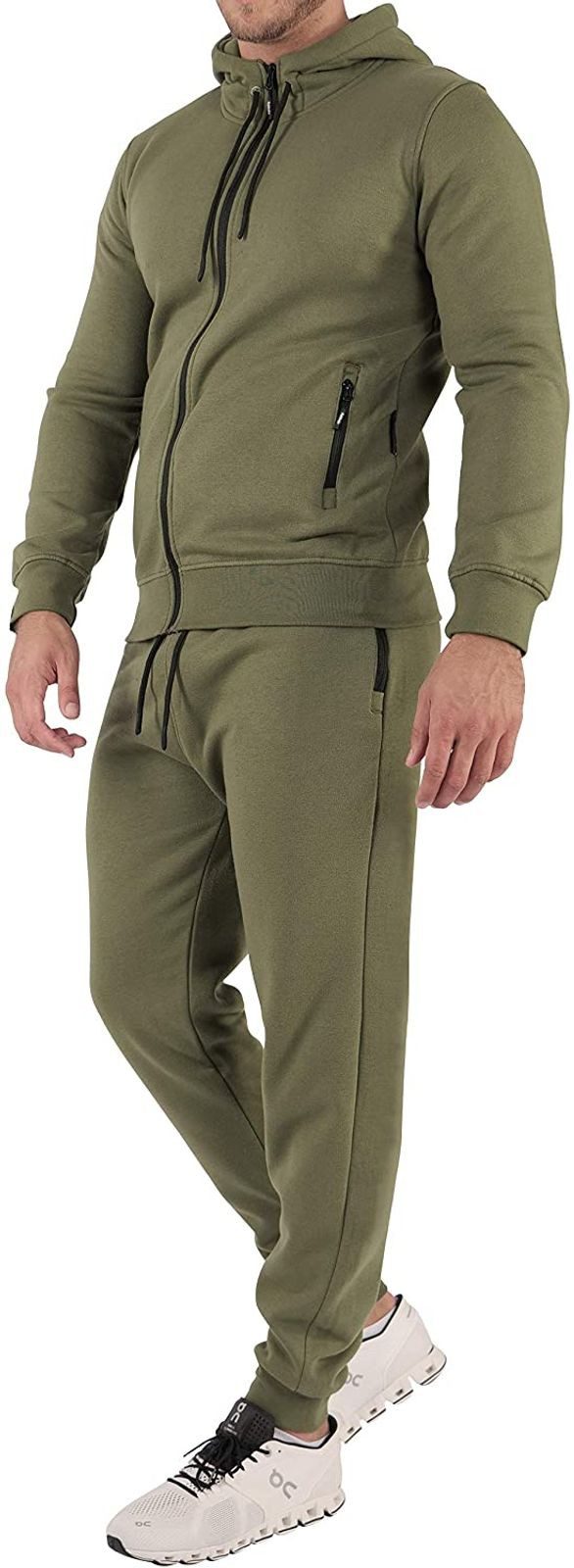 O'Poppy Jogginganzug Herren green (2-tlg), mit