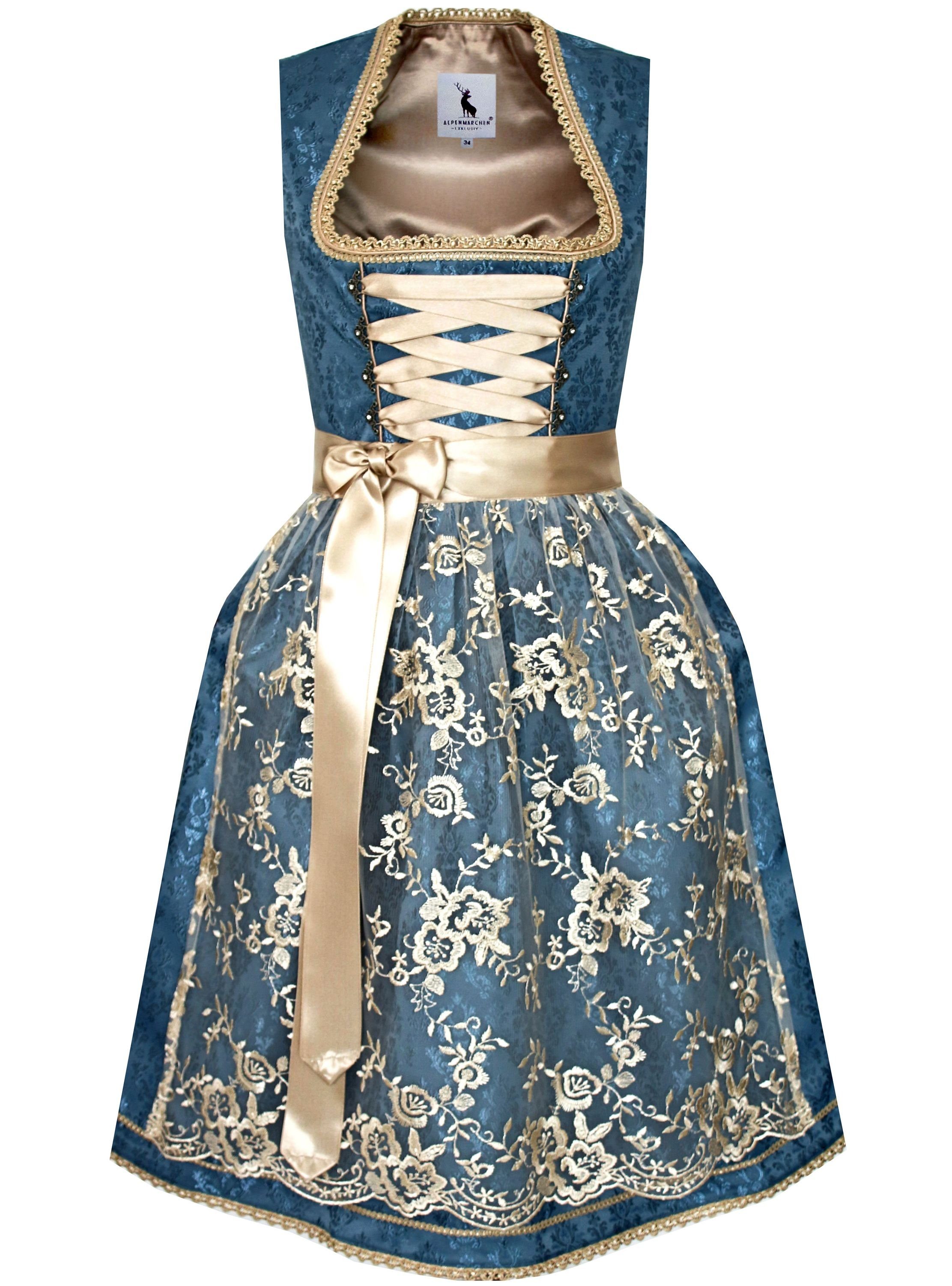 Alpenmärchen Dirndl Dirndl Luna in blau
