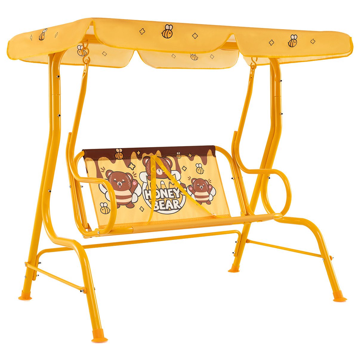 COSTWAY Hollywoodschaukel, 2-Sitzer, für Kinder, mit