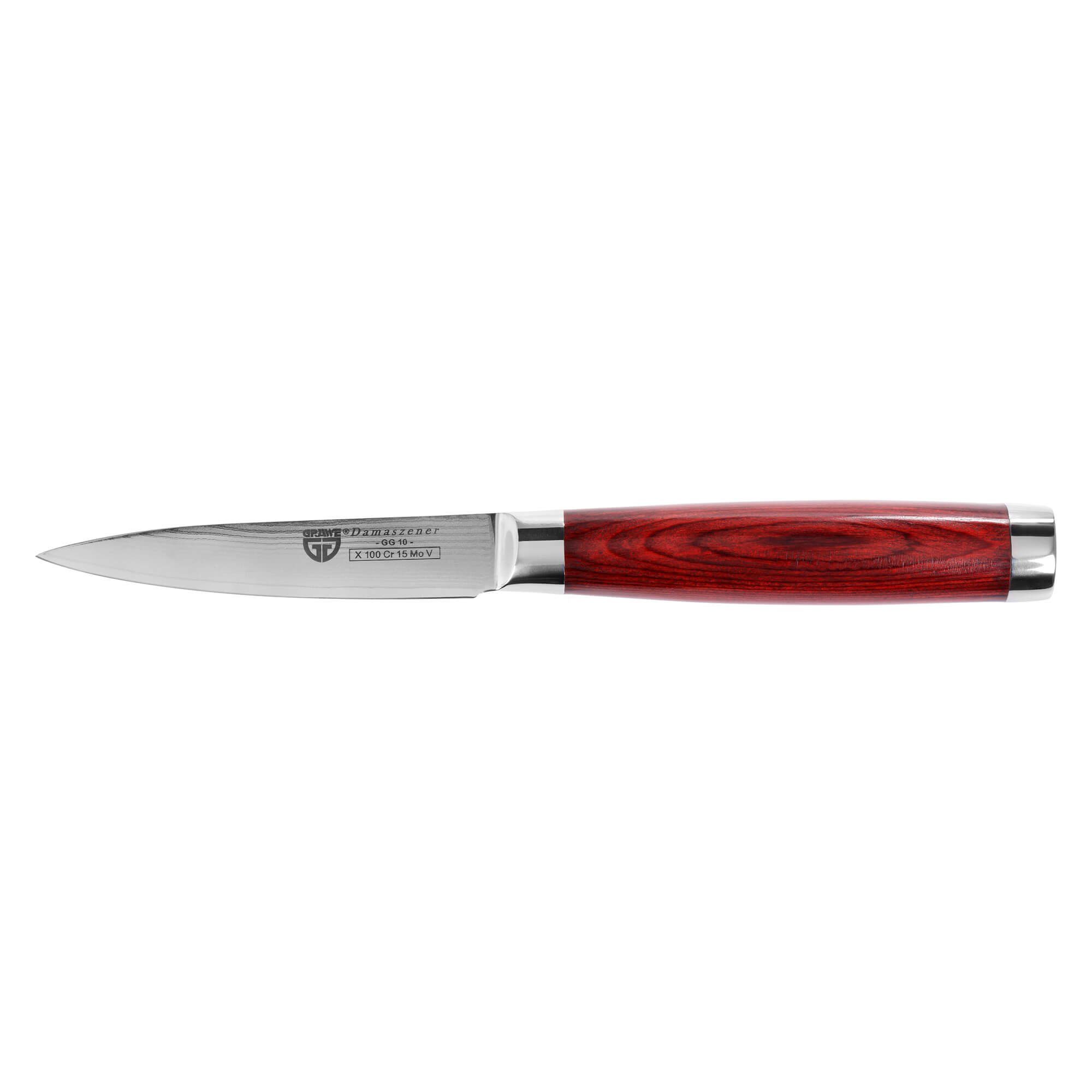GRÄWE Damastmesser GRÄWE Damaszener Küchenmesser 10