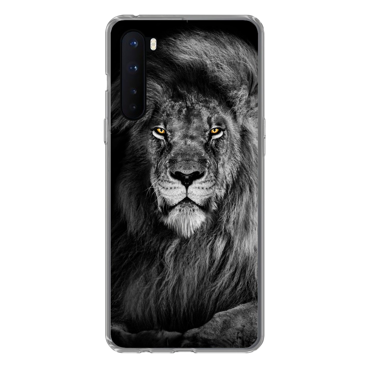 MuchoWow Handyhülle für OnePlus Nord Löwe