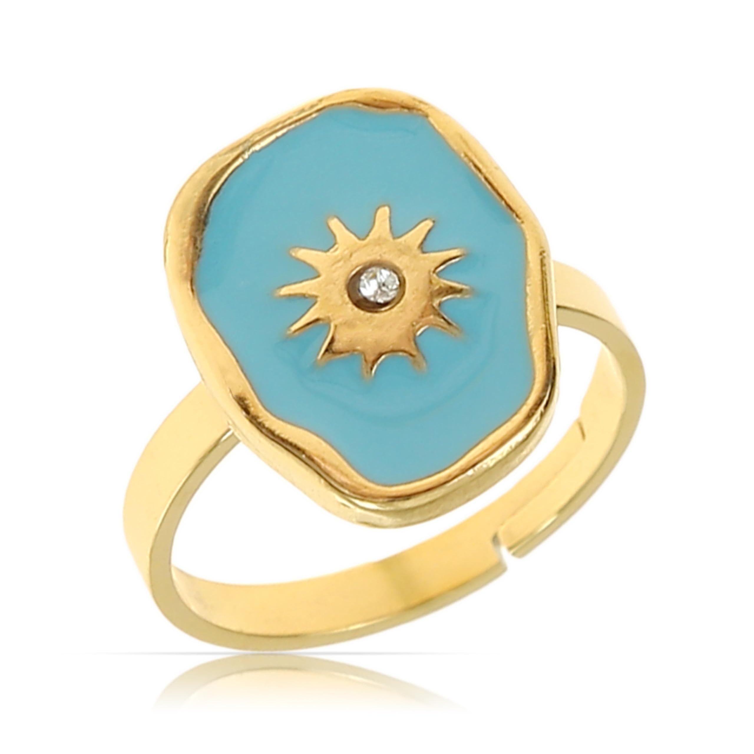 Made by Nami Fingerring Goldener Boho
