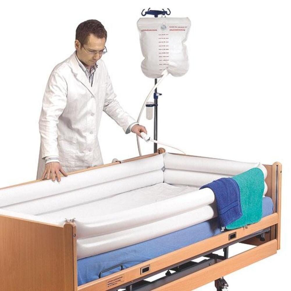 DocMed Badewanne Aufblasbare Bett-Badewanne mit Praktischem