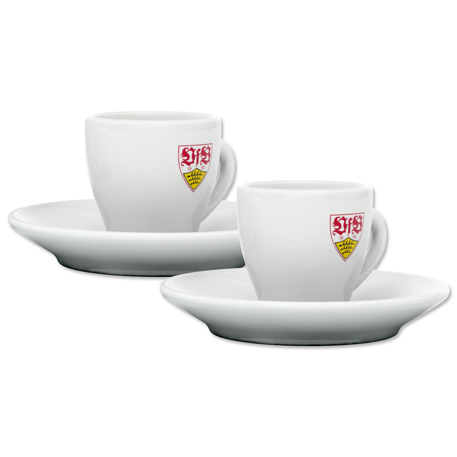 Tradecon Espressotasse VfB Stuttgart Espresso-Tassen 2er