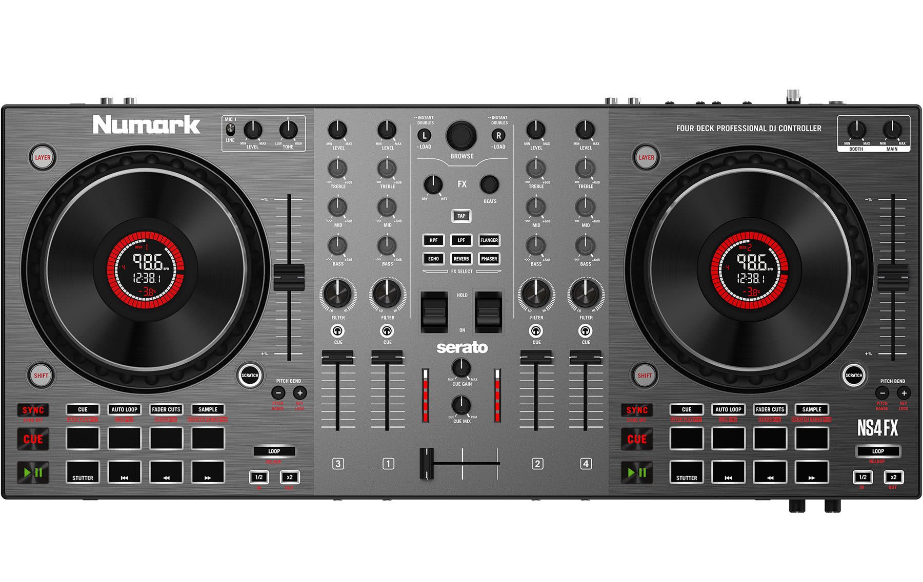 Numark DJ Controller NS4 FX