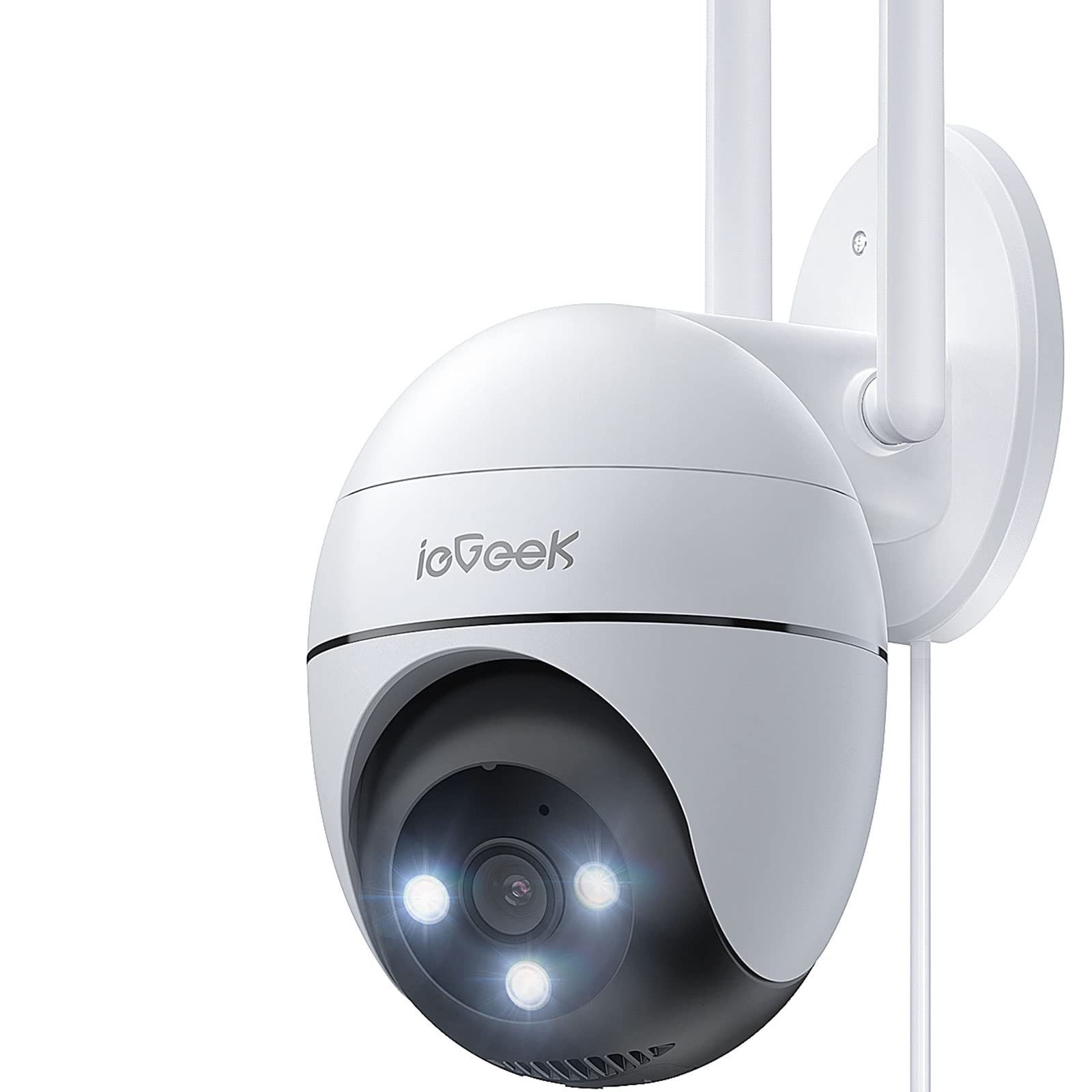 ieGeek Überwachungskamera 2K Überwachungskamera Aussen WLAN,
