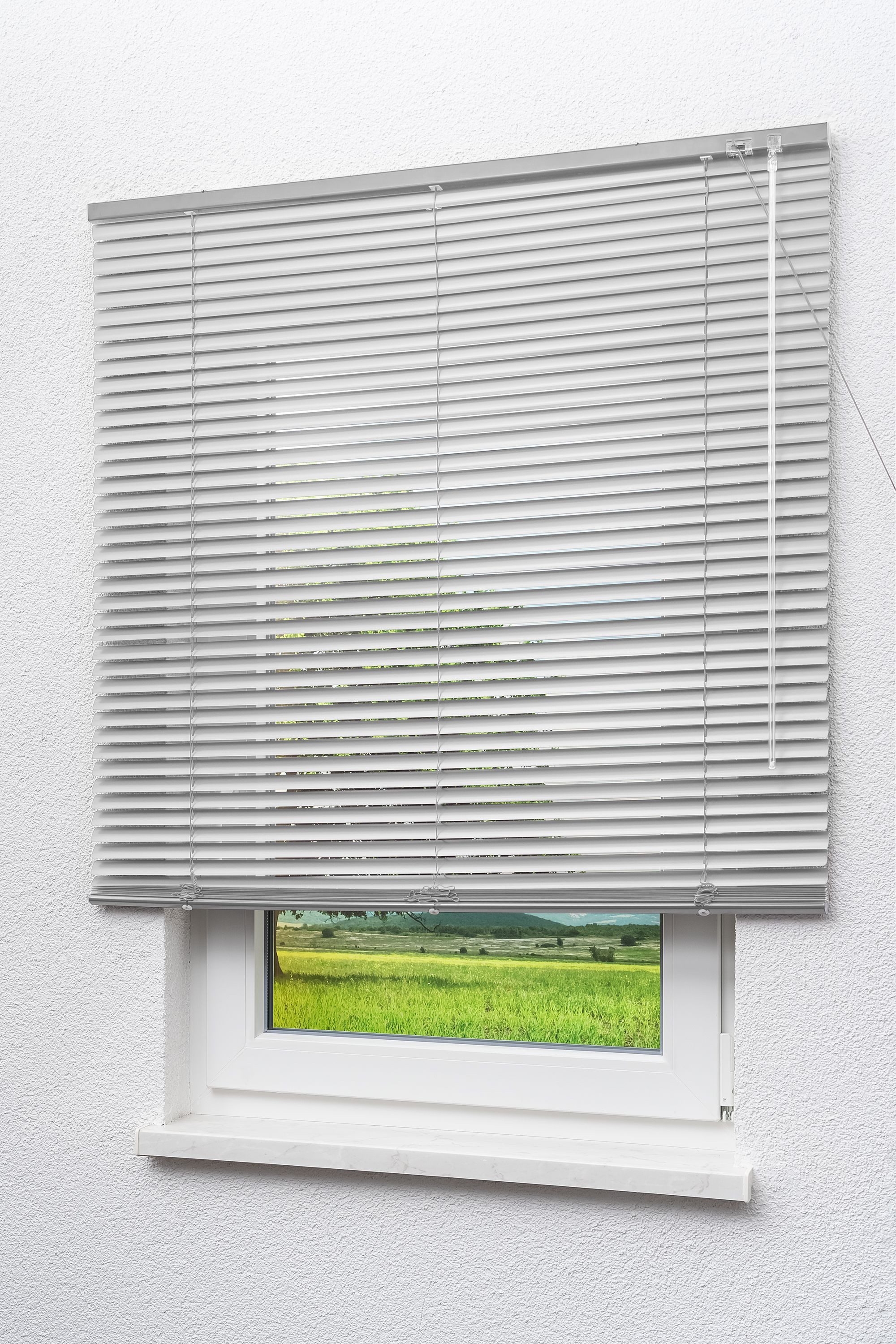 LYSEL® Jalousie Alu 25mm Silber, HxB
