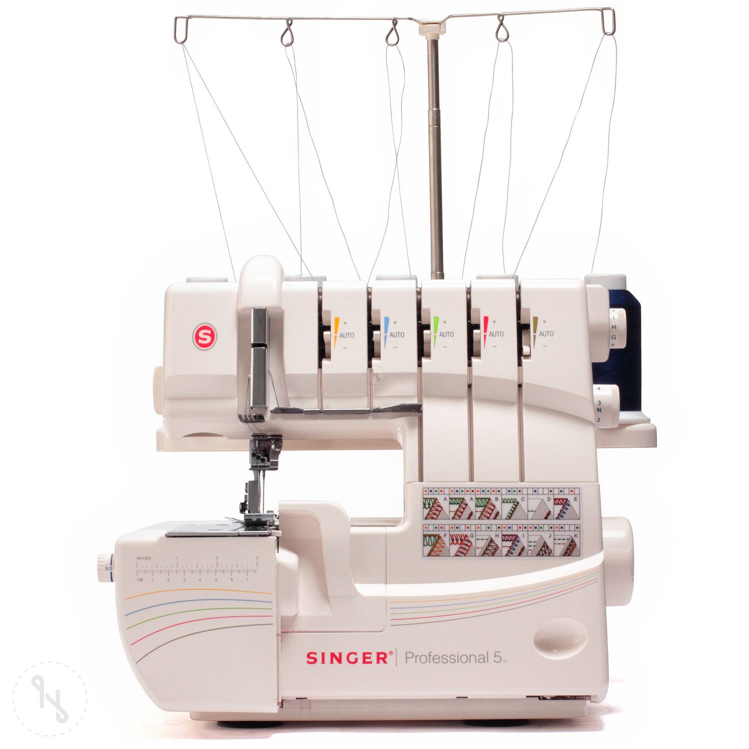Singer Coverstich-Nähmaschine Overlock Professional 5