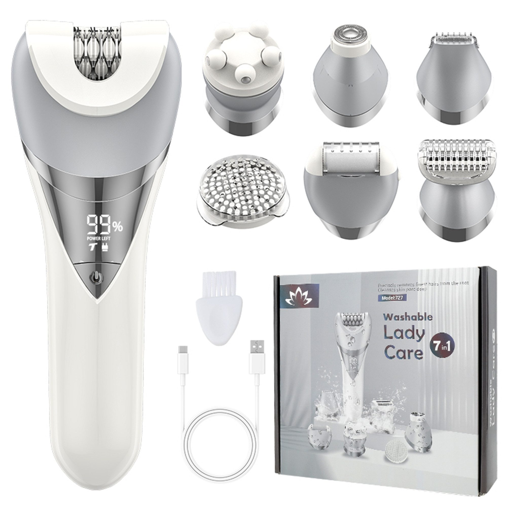 ibettertec Epilierer Epilierer Damen,6-in-1 Epilierer für