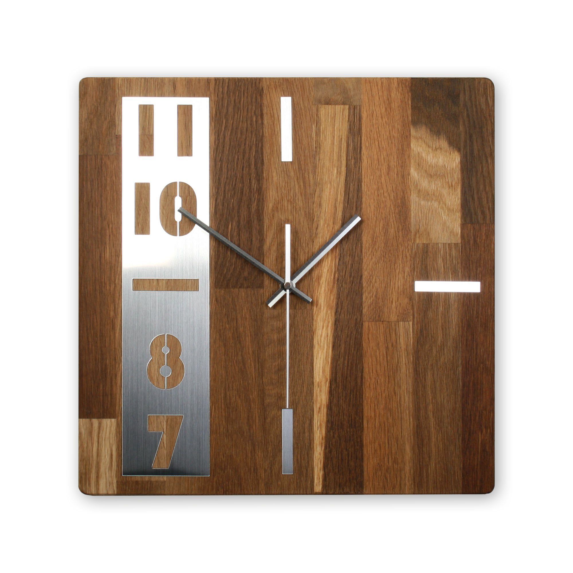 Kreative Feder Wanduhr Designer-Wanduhr „Timeline“ aus
