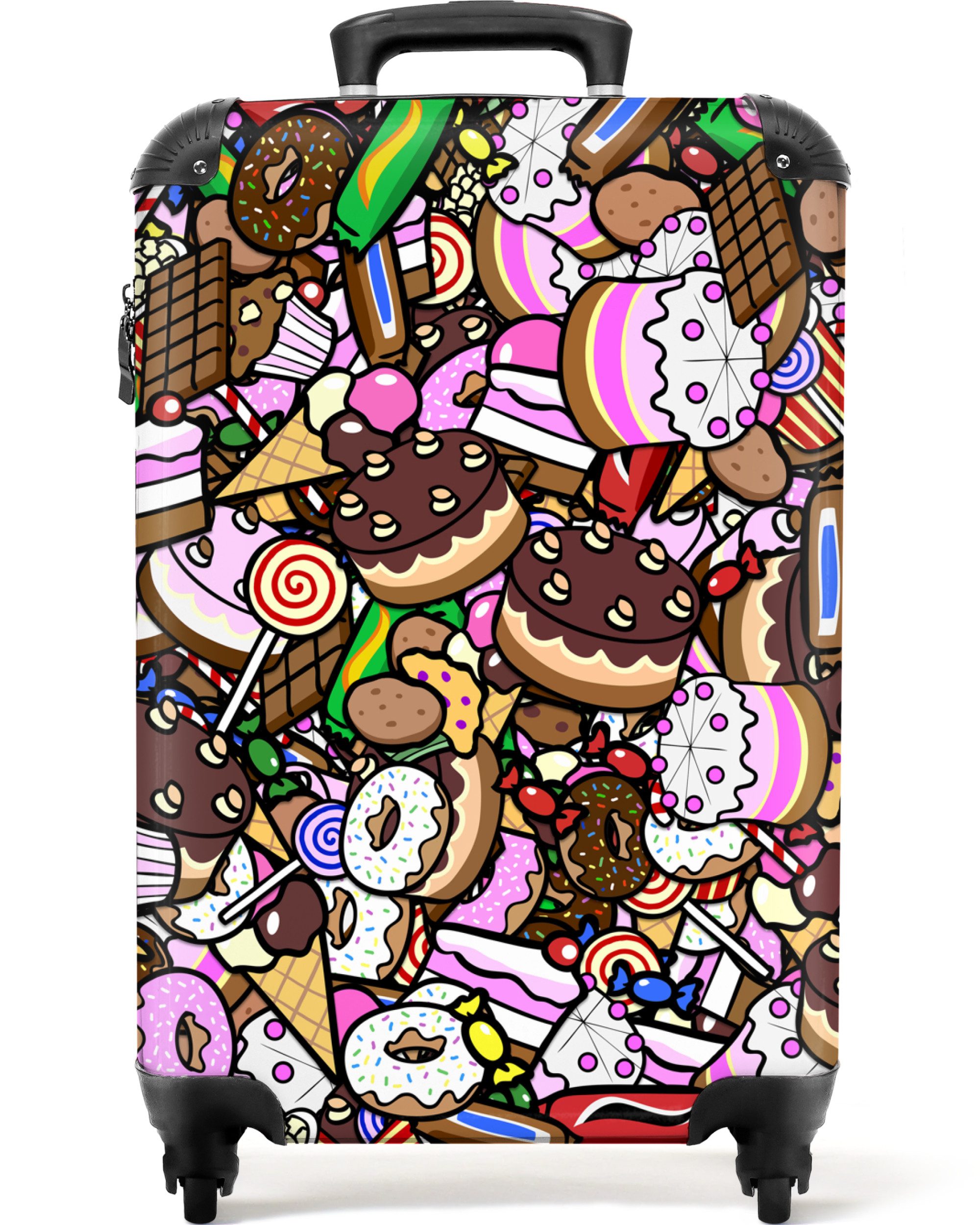 NoBoringSuitcases.com© Kinderkoffer Süßigkeiten - Design -