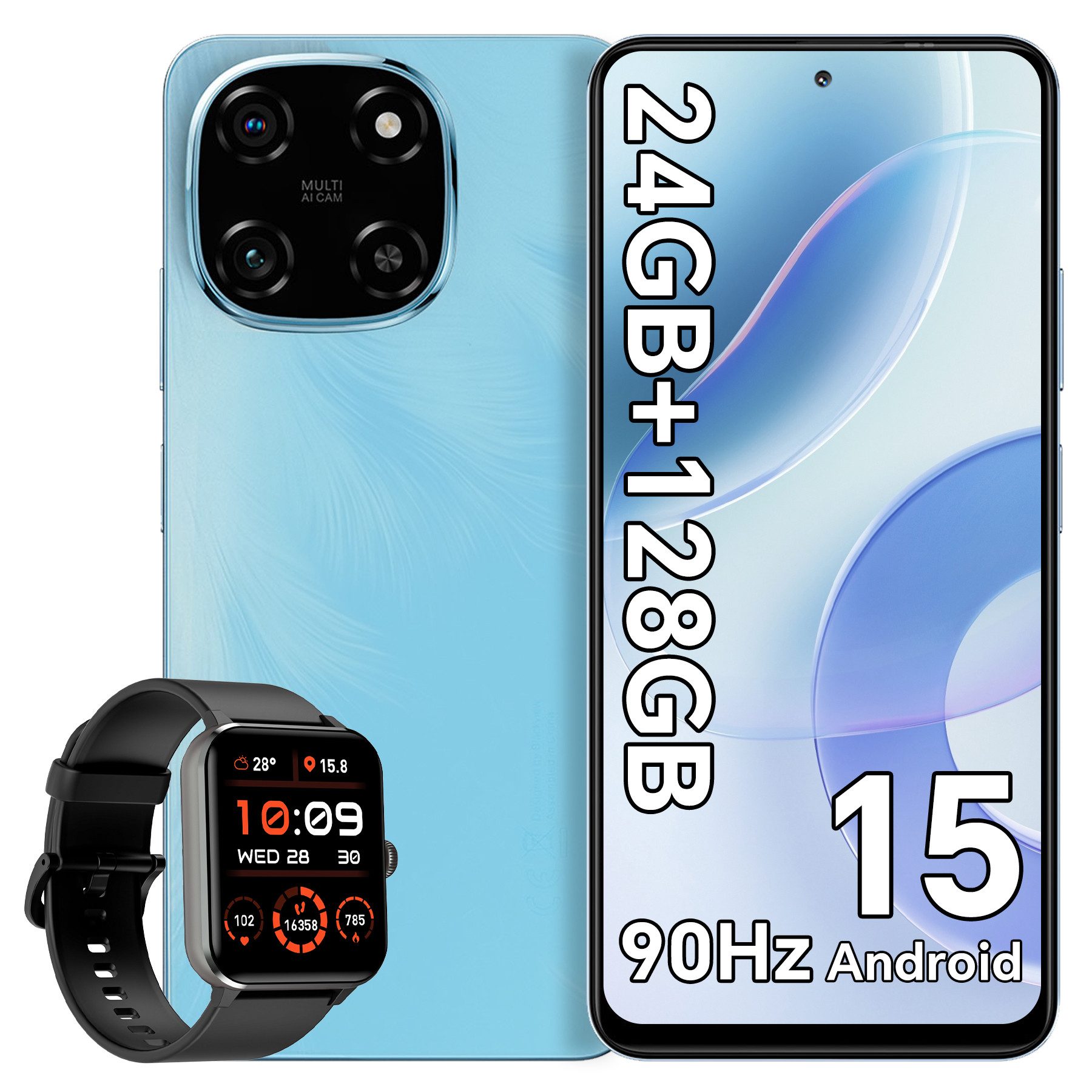 blackview Color 6 incl. R50 Smartphone