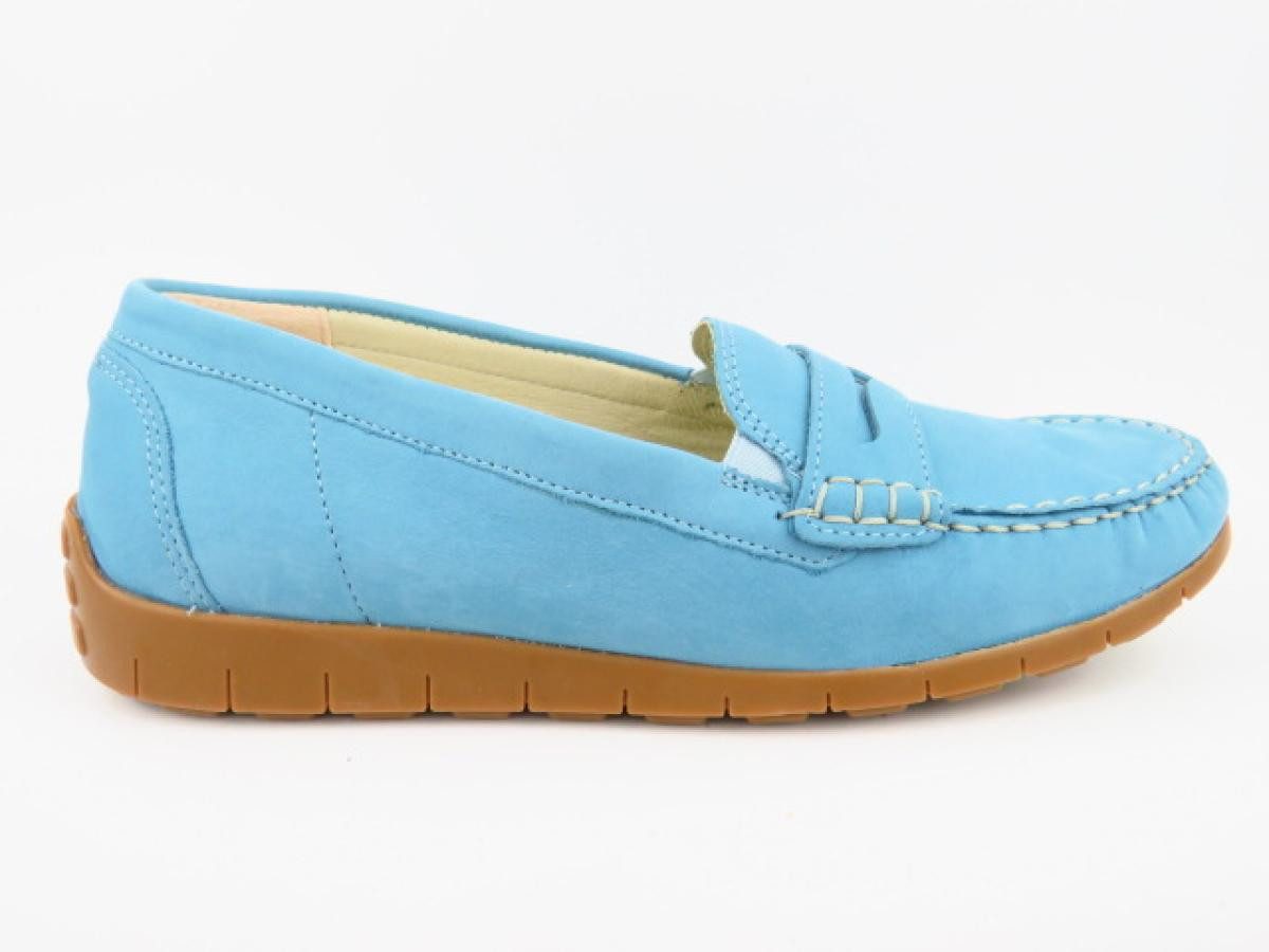 Waldläufer H-Lucy DENVER türkis Slipper
