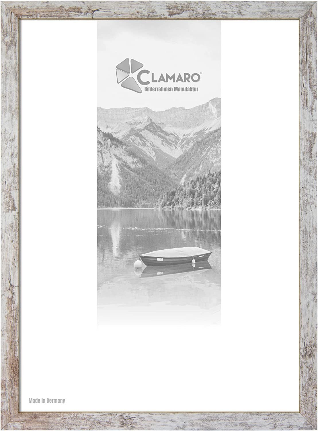 Clamaro Bilderrahmen Bilderrahmen Vintage Weiss CLAMARO