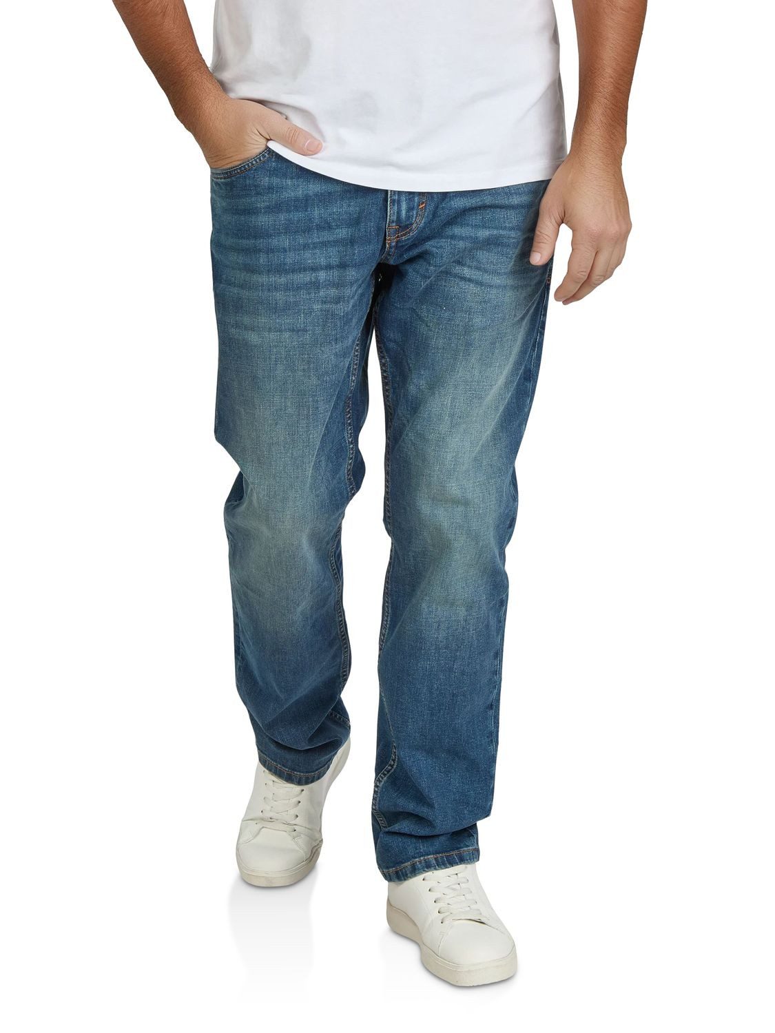 TOM TAILOR Straight-Jeans Herren Jeanshose Marvin
