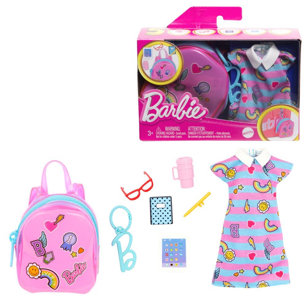 Barbie Puppenkleidung School Outfit Barbie HJT44