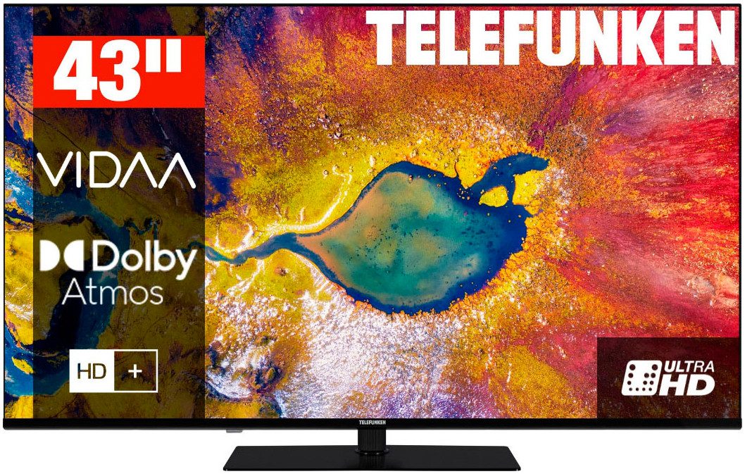Telefunken D43U975M8CWI LED-Fernseher (108 cm/43 Zoll,