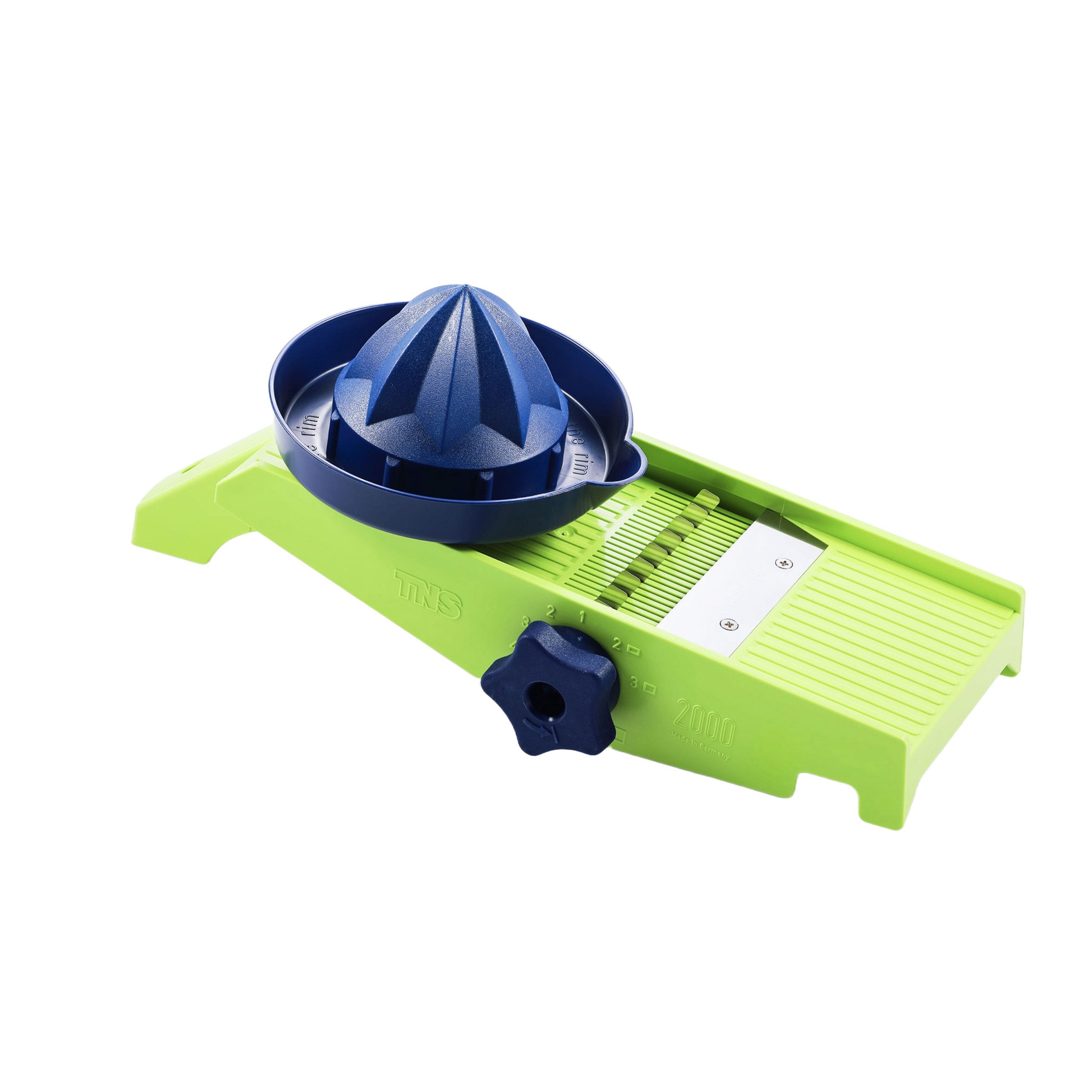 TNS 2000 Messer-Set TNS-2000 kiwi-blau Gemüsehobel/vegetable