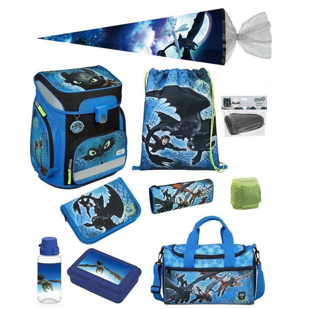 Scooli Schulranzen EasyFit Dragons Drachen Schulranzen