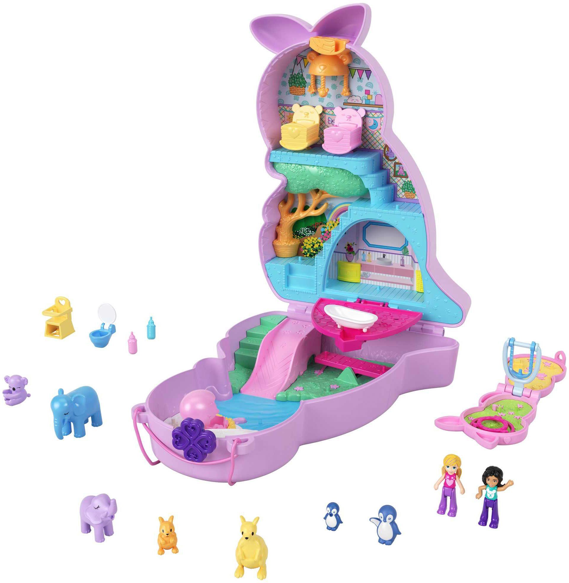 Polly Pocket Spielwelt Mama und Joey