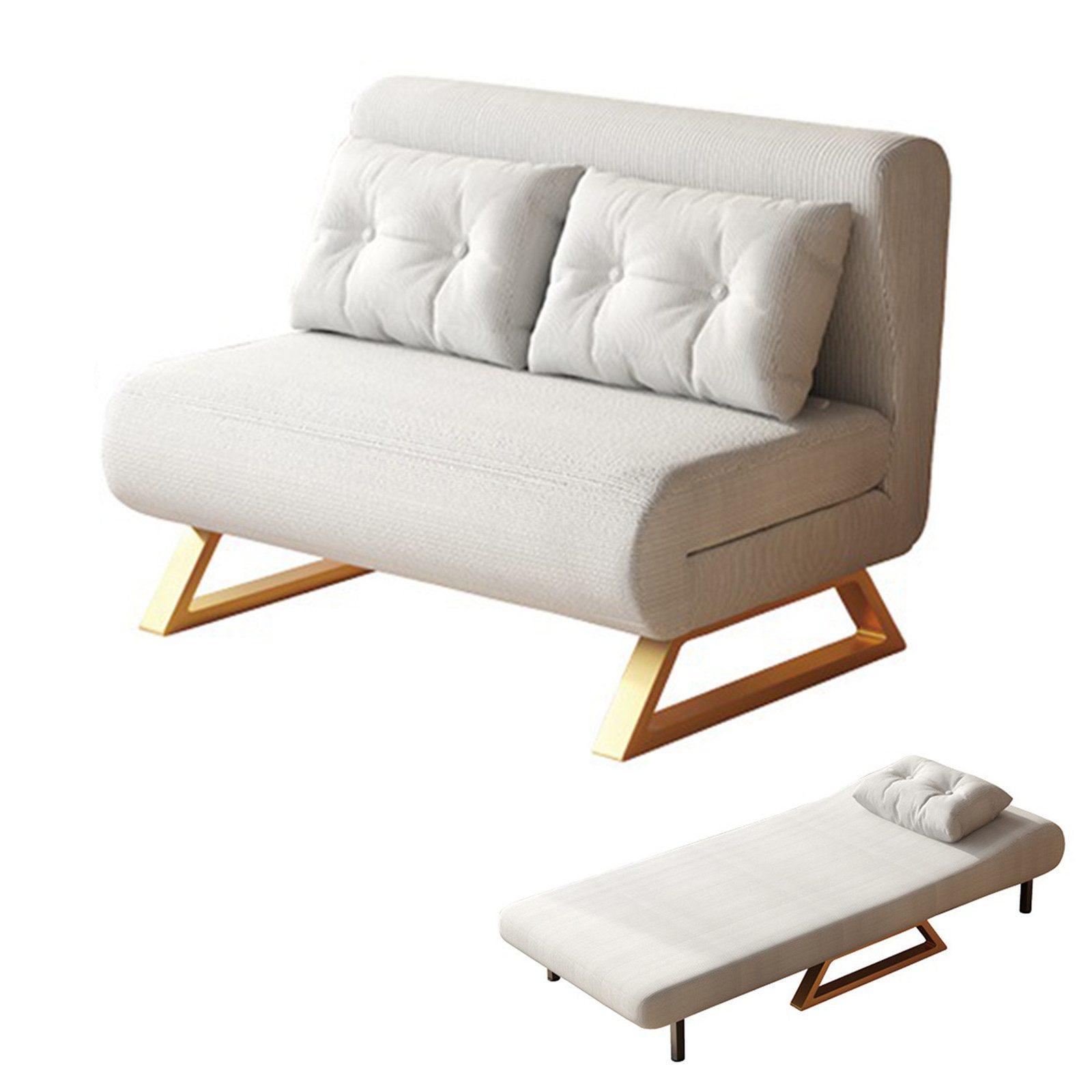 TWSOUL Schlafsofa Klappbares Gästeschlafsofa, Klappbares Schlafsofa,