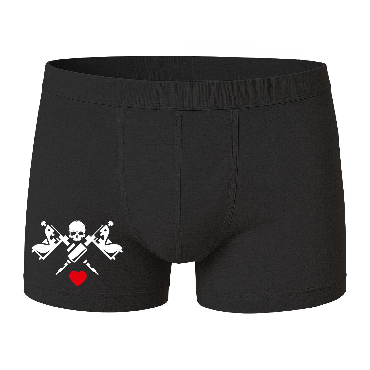 deinshirt Boxershorts Boxershorts Love Tattoo mit