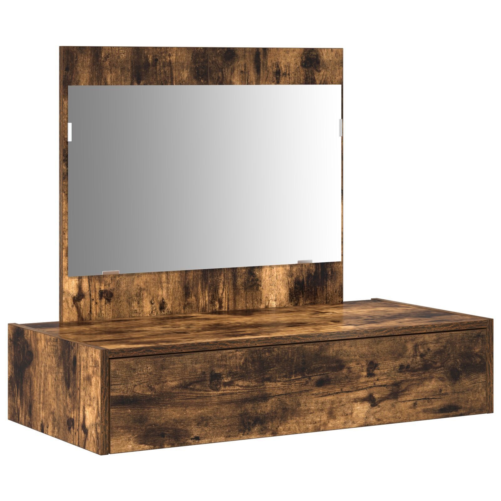 vidaXL Schminktisch Schminktisch Wandmontage Räuchereiche 83x40x70