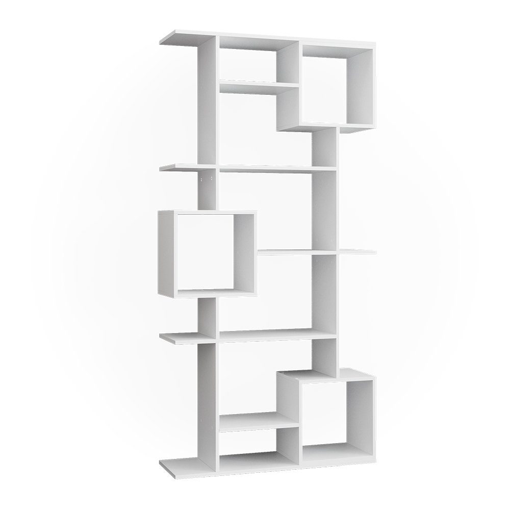 Vicco Raumteiler Cube, Weiß, 92 x