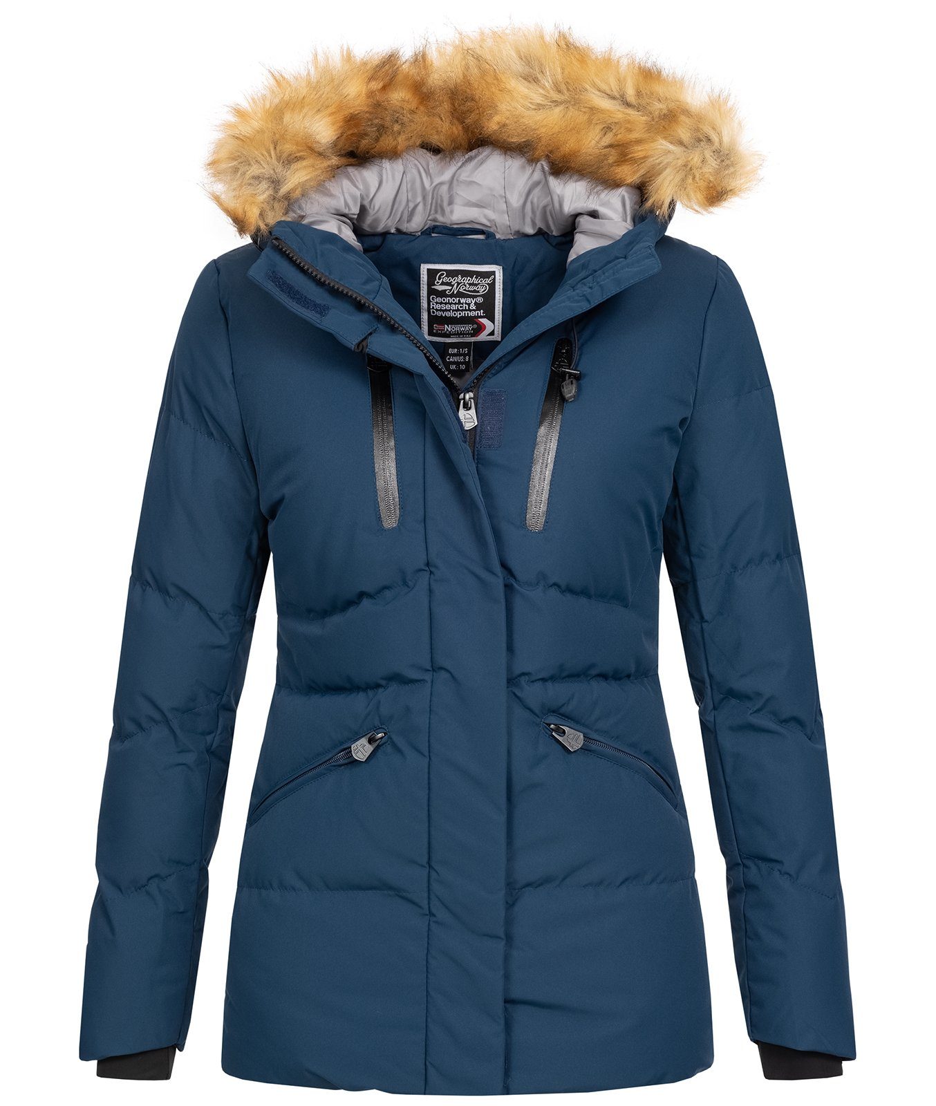 Geographical Norway Winterjacke Damen Winterjacke mit