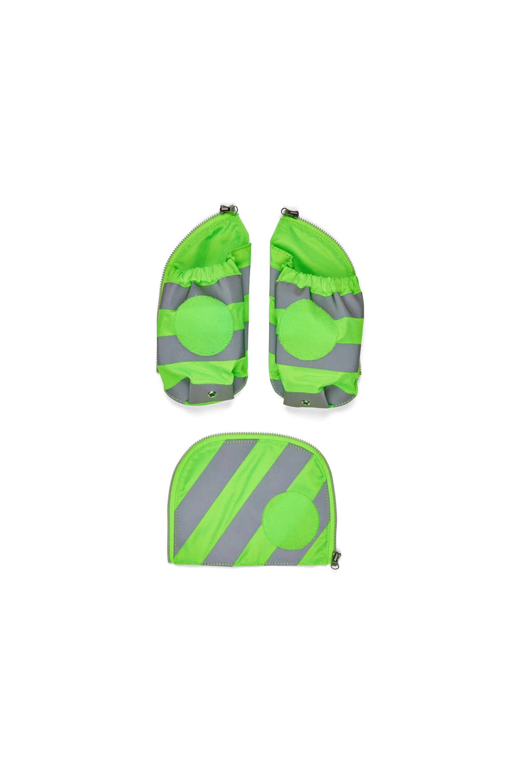 ergobag Schulranzen pack Seitentaschen Zip Set