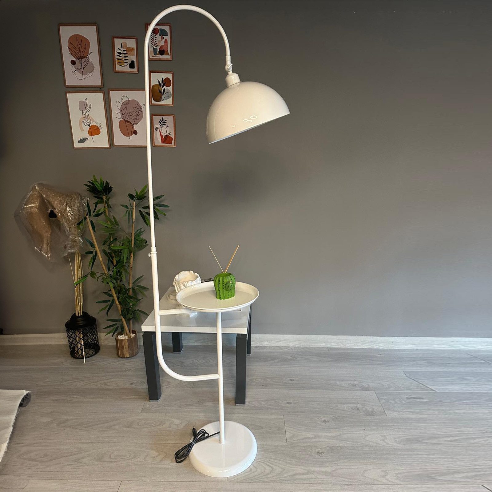 Bamyum Stehlampe Moderne Stehlampe aus Metall