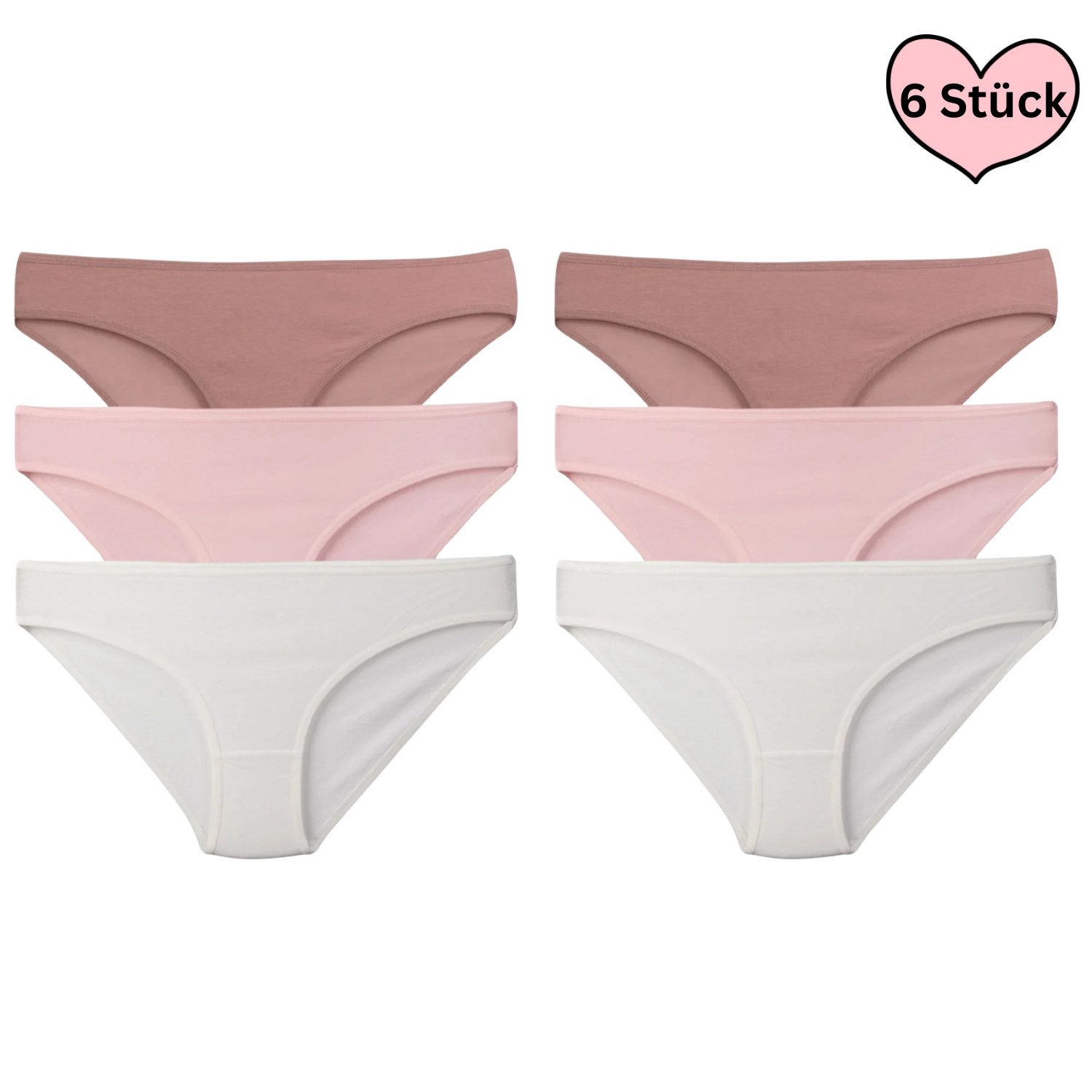 Dominant Funktionsunterhose Damenunterwäsche (Packung, 6-St) aus